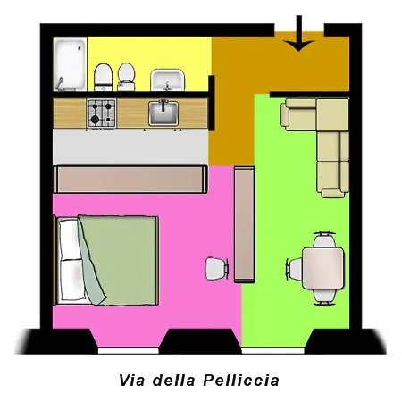 Cosy Trastevere Appartement *